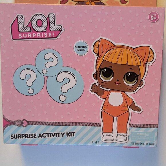 NWT LOL Surprise! Mystery Activity Kit Pink L.O.L. Dolls Jewelry Beads Craft HTF - Picture 3 of 8